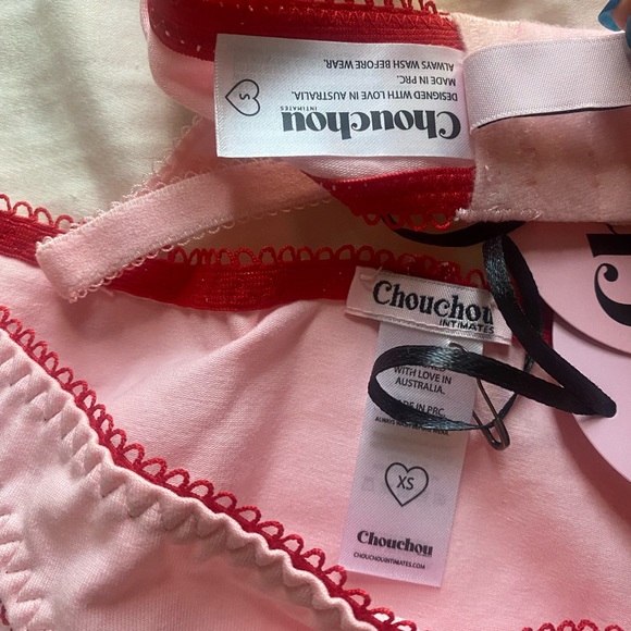 Chouchou Intimates Georgia Pink set - Picture 3 of 3